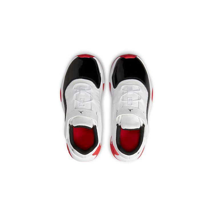 Air Jordan 11 CMFT Low PS White University Red Детские кроссовки Черные CZ0905-102