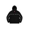 Supreme Text Stripe Zip Up Hooded Sweatshirt SUP-FW19-849