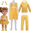 Игрушка Габби Косплей Платье Костюм Звериное Царство Габби Желтые Платья Худи Детская История Брюки Девочки Свитер Мультяшный Вуди Фантазия