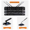 Huesite DC-9-4F Wireless Quad Conference Microphone System (CN version)