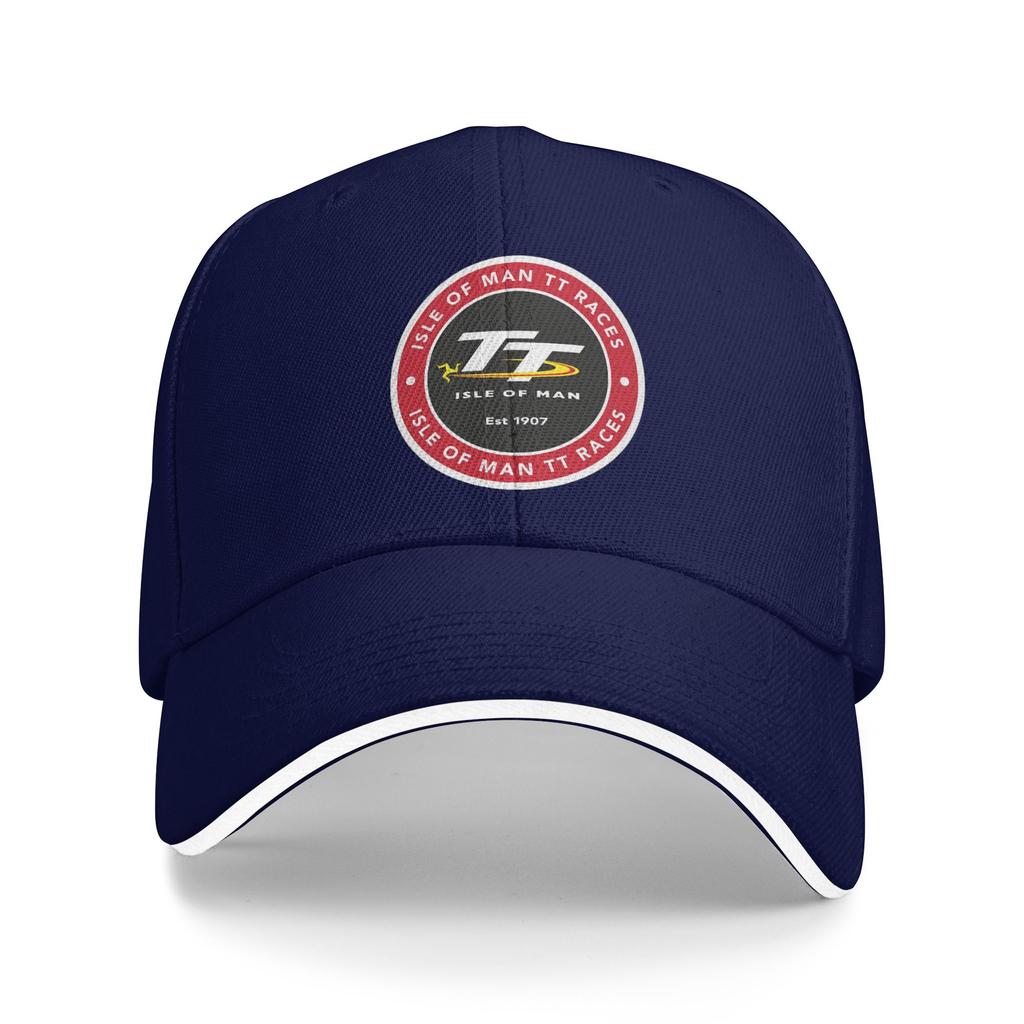 Custom Fashion Isle of Unisex TT Baseball Cap Women Unisex Adjustable Unisex Motorcycle Racing Car Dad Hat Outdoor