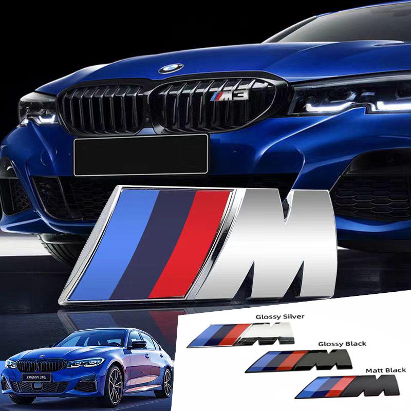 Для BMW F15 G05 F16 G06 F25 G01 G08 F26 G02 F07 F10 G07 G20 Наклейка 3D Автомобильная Передняя Решетка Значок M Эмблема Декоративные Аксессуары