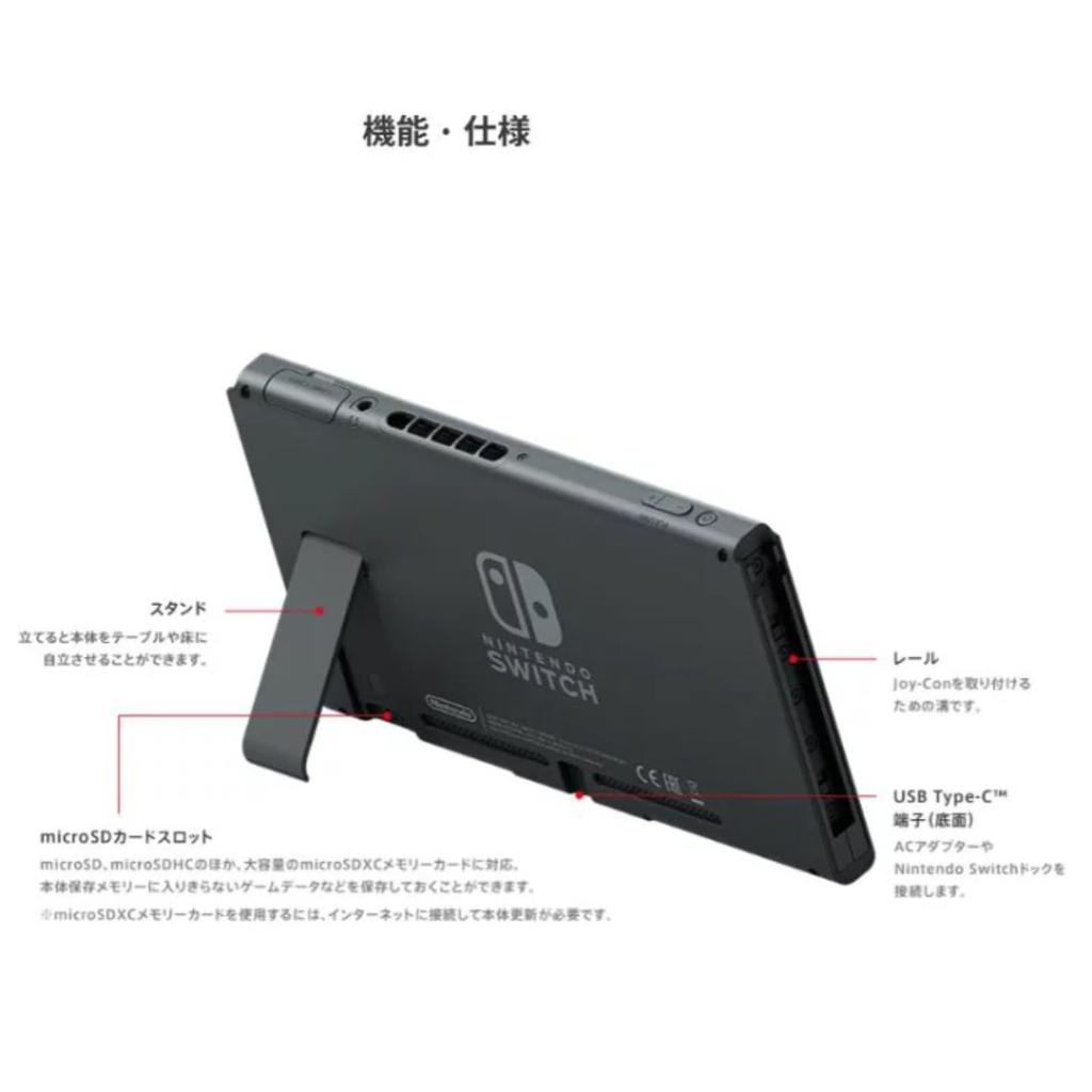 Восстановленная консоль Nintendo Switch с неоново-синим и неоново-красным Joy-Con с гарантией (L) (р) (HAC-S-KABAA) - 180-дневный