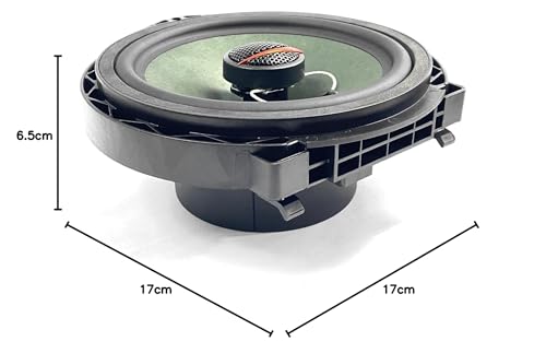 Коаксиальные автомобильные динамики CGP 17 см со специальными разъемами и большими магнитами (Набор из 2) для автомобилей Honda (CGP-POG-H02)