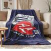 Alianza Lima A Soft and comfortable flannel Suitable for sofas living rooms outdoor camping travel and also makes a great anniversary gif