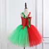 Kids Christmas Elf Costume Accessories for Girl 2-12 Christmas Birthday Photography Includes Dress and Christmas Hat