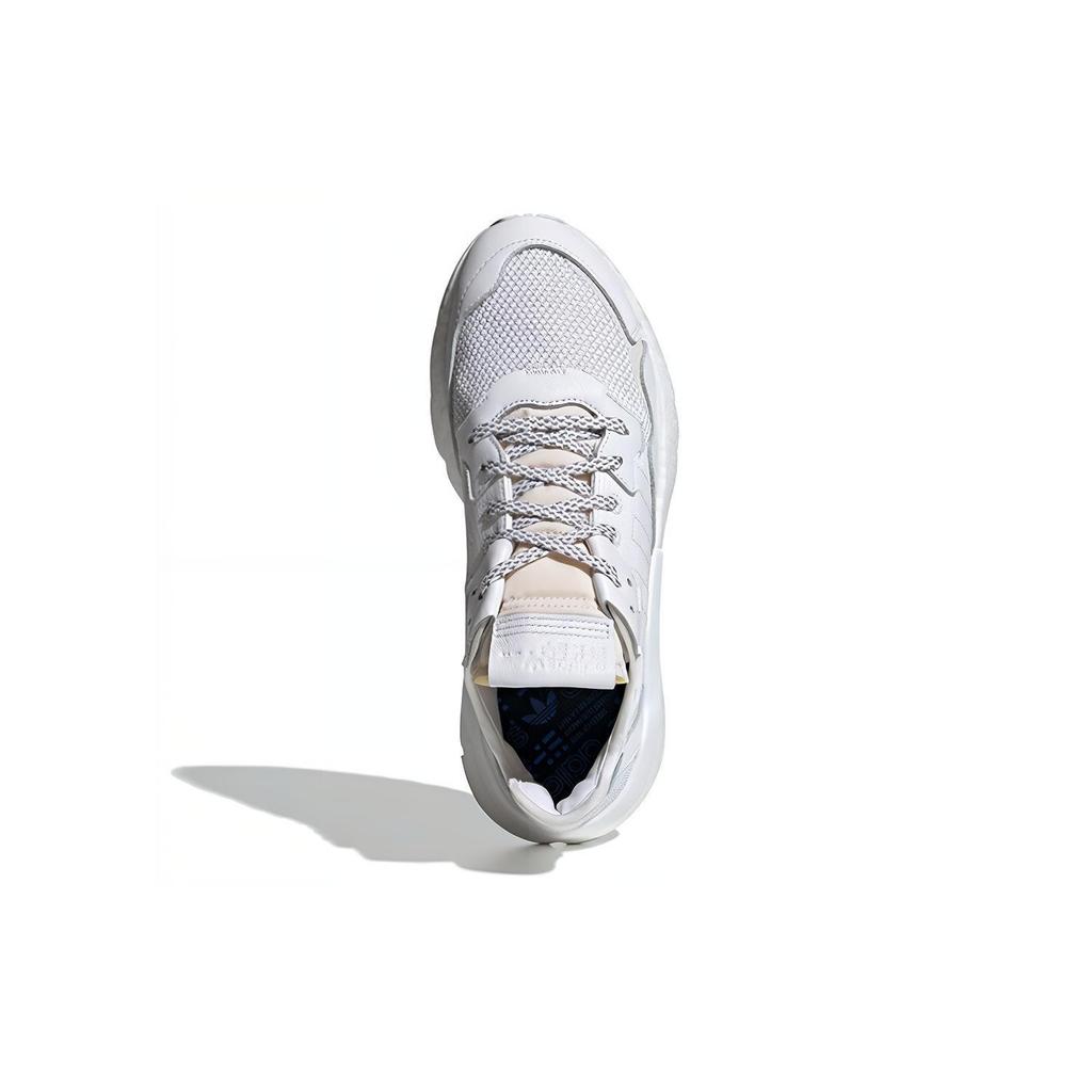 adidas Nite Jogger 'Triple White' Мужские BD7676