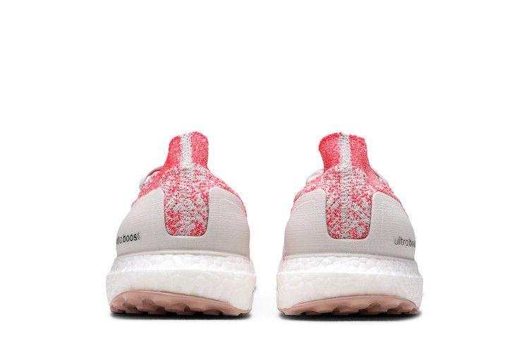 Женские кроссовки adidas Ultra Boost PB Uncaged Raw White Shock Red (Женский) Сырой белый/Шокирующий красный