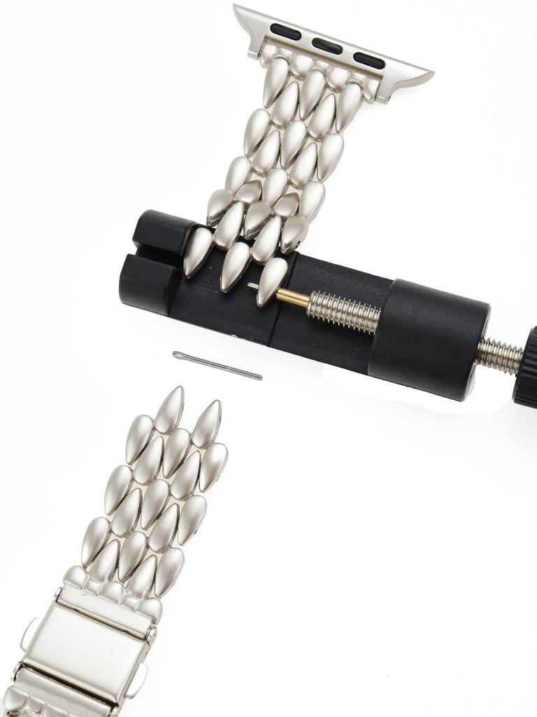 Металл каплевидной формы (Apple, умные часы) ремень: Подходит для Apple Watch 1-8 поколений Apple Smart Watch