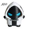 Skull Collection Decor 2Pcs Video Game Inspired Skeleton Figurine, 3D Printed Grim Reaper Figure, Halloween Party Mini Gothic Decoration, Collectible