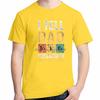 I Tell Dad Jokes Periodically Fathers Day Fashion Graphic T Shirts Summer Cotton Short Sleeve Tshirts Tees Tops Print T Shirt