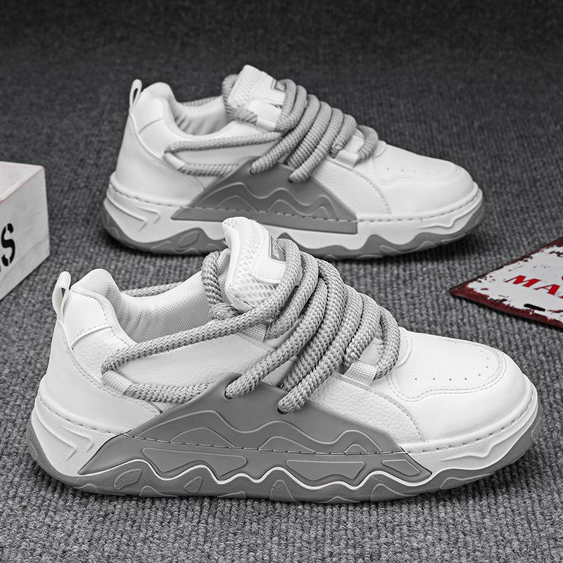 Мужская обувь 2024. Весенние новые туфли для спорта и отдыха. Нескользящая обувь.