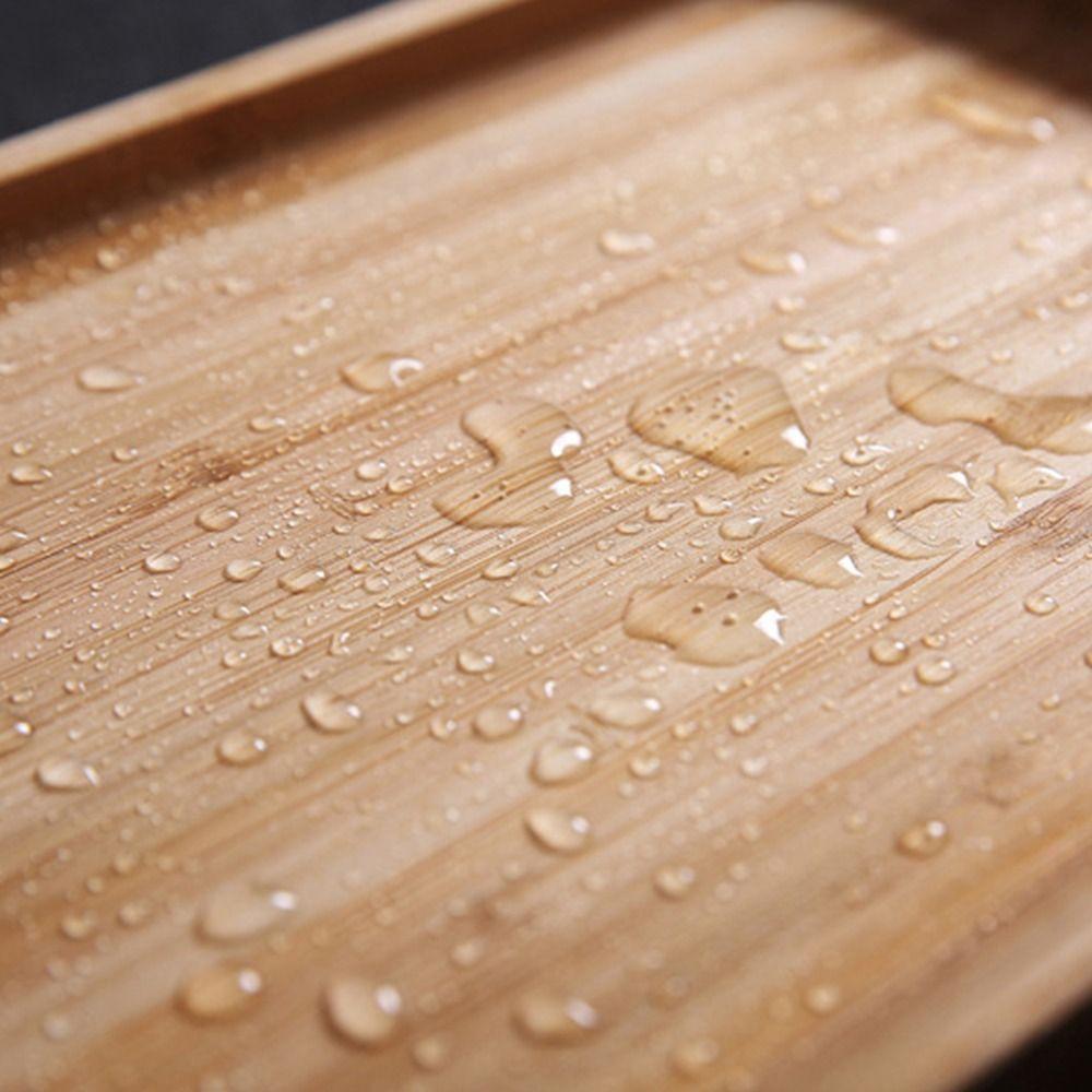 1 шт. предметы домашнего обихода бамбуковый поднос для фруктовых закусок, тарелки для хранения чая, фруктов, барбекю, хлеба