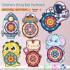Sticky Ball Dartboard Toy for Children's Early Education and Puzzle Sports