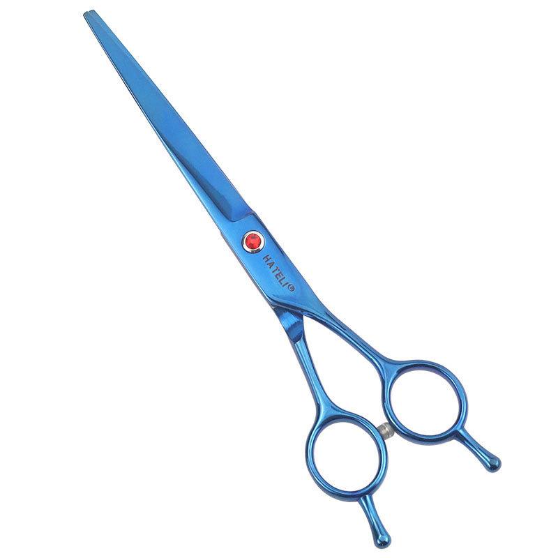 Pet Grooming Scissors High Quality Professional 7 Inch Dog Straight Shears Pets Beauty Sharp Edge Animals Hair Cutting Tools