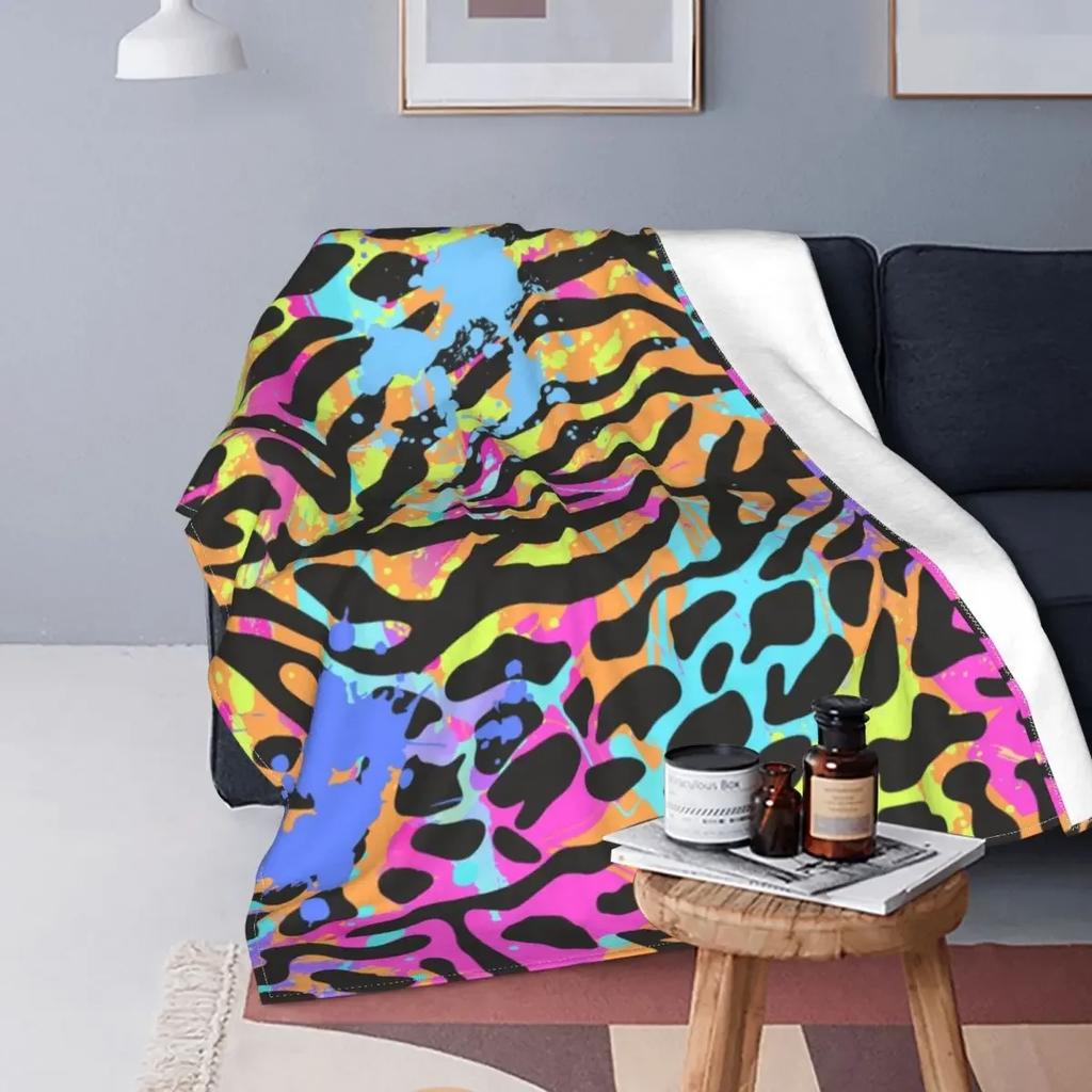 Теплое мягкое покрывало размера King Queen Full Size, коричневое фланелевое одеяло с тигровым принтом, полосатое, с рисунком из меха животных, удобное флисовое одеяло