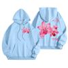 Women's Fashionable Loose-fitting Casual Long-sleeved Hooded Printed Sweatshirt