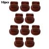 10pcs Fan Atomizing Nozzle 13*8*5cm Fan-shaped Misting Nozzle For Agriculture Landscaping Horticulture Knapsack Sprayer Parts