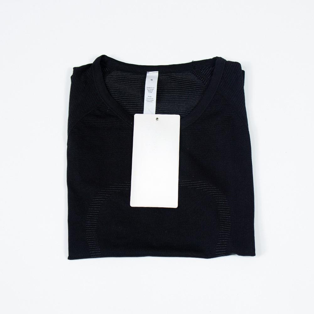 Женская бесшовная футболка для йоги с высокой эластичностью 2.0 - быстросохнущая, с длинным рукавом, спортивная одежда