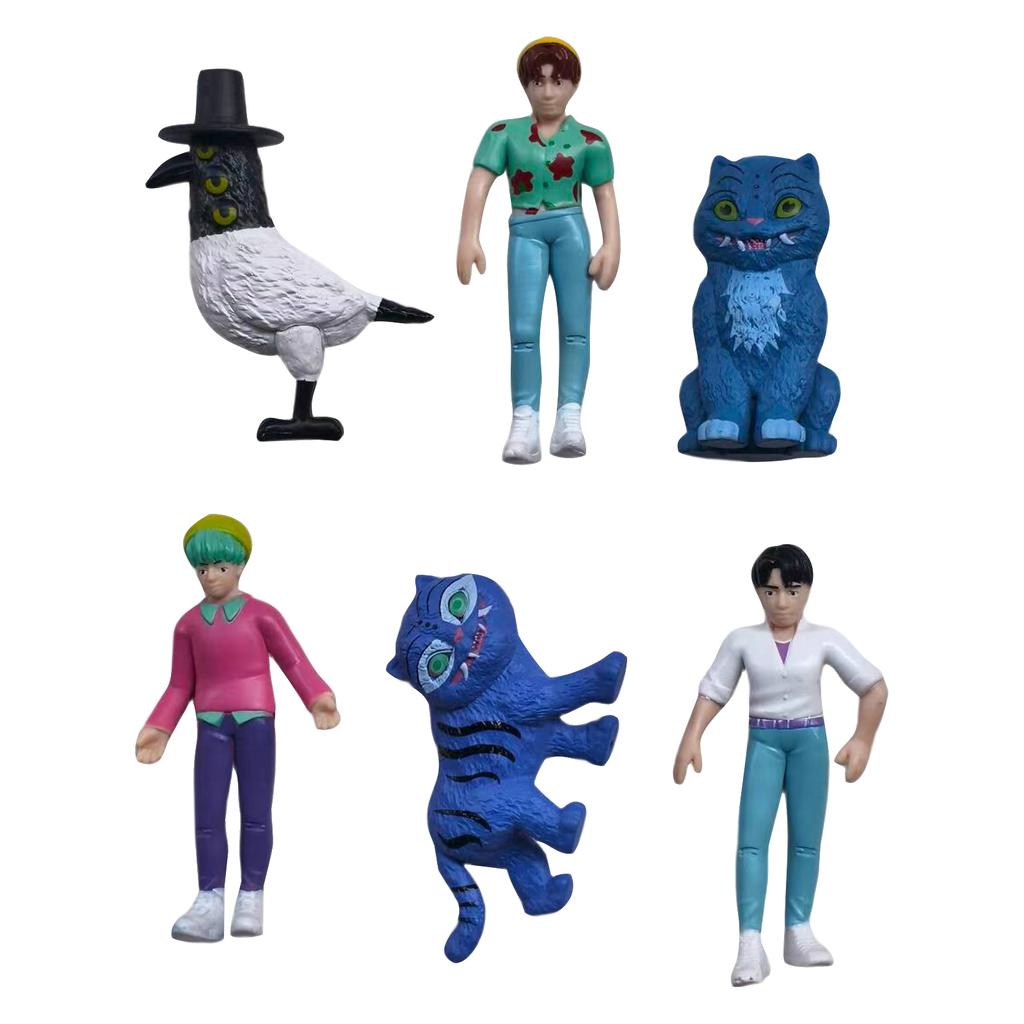 Неподвижная кукольная коллекционная версия, масштабная кукольная настольная кукла, украшения с одним аксессуаром