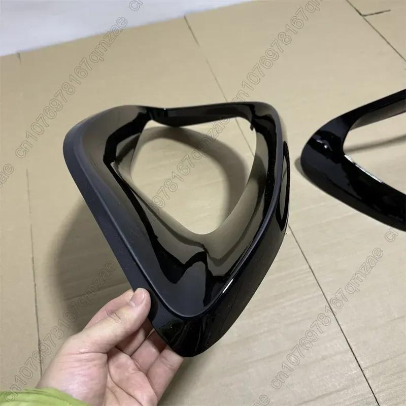 For Mercedes Benz CLA C118 CLA45 AMG 2020-2023 Car Front Bumper Side Spoiler Splitter Fog Lamp Grille Canards Vents Body Kit