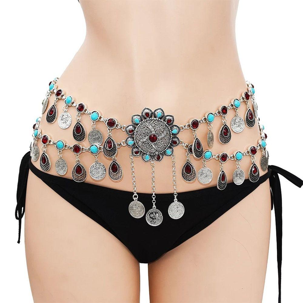 Ethnic Butterfly Belly Chain Alloy Dance Jewelry Creative Gift Body Chain Jewelry Accessories