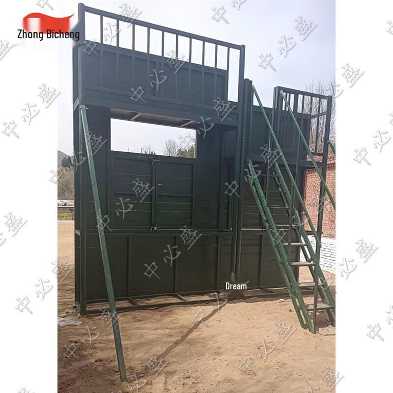 Flat Roof Climbing Wall & Platform Training System