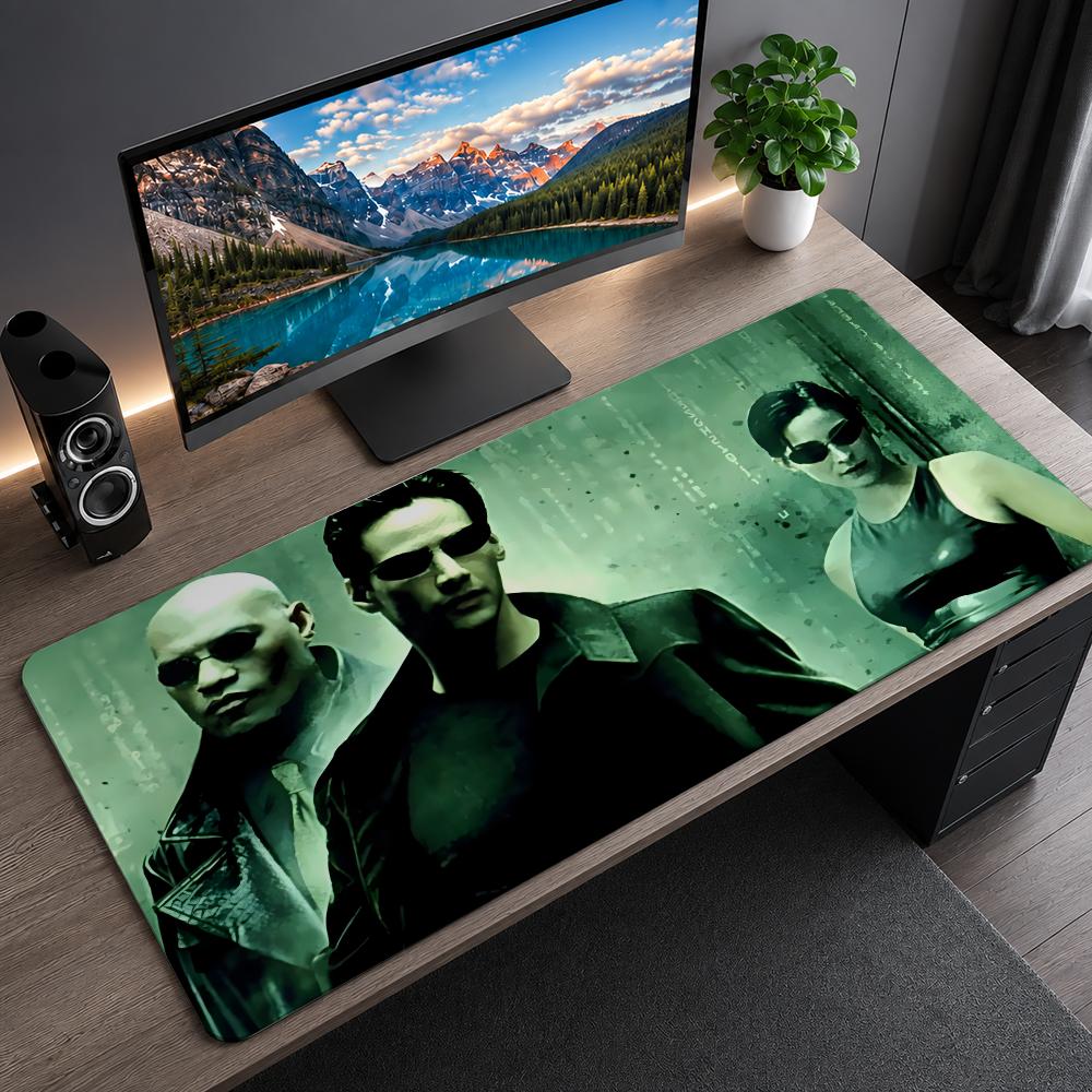 The Matrix Mouse Pad Mousepad Large Gaming Mouse Pad LockEdge Thickened Computer Keyboard Table Desk Mat