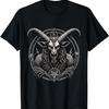 Baphomet Pentagram Black Cult Satanist T-Shirt