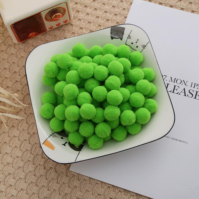 Colorful High Elastic Pom-Pom Embellishments - Free Same Day Shipping, In Stock, DIY Accessories, Large Plush Balls