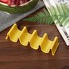 Food Restaurant Sturdy Wave Shaped Plastic Kitchen Tools Tortilla Tray Taco Holder Taco Shell Stand