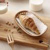 Hand-woven Rattan Tray for Home Decor Natural Rattan Storage Tray for Fruits Keys Snacks
