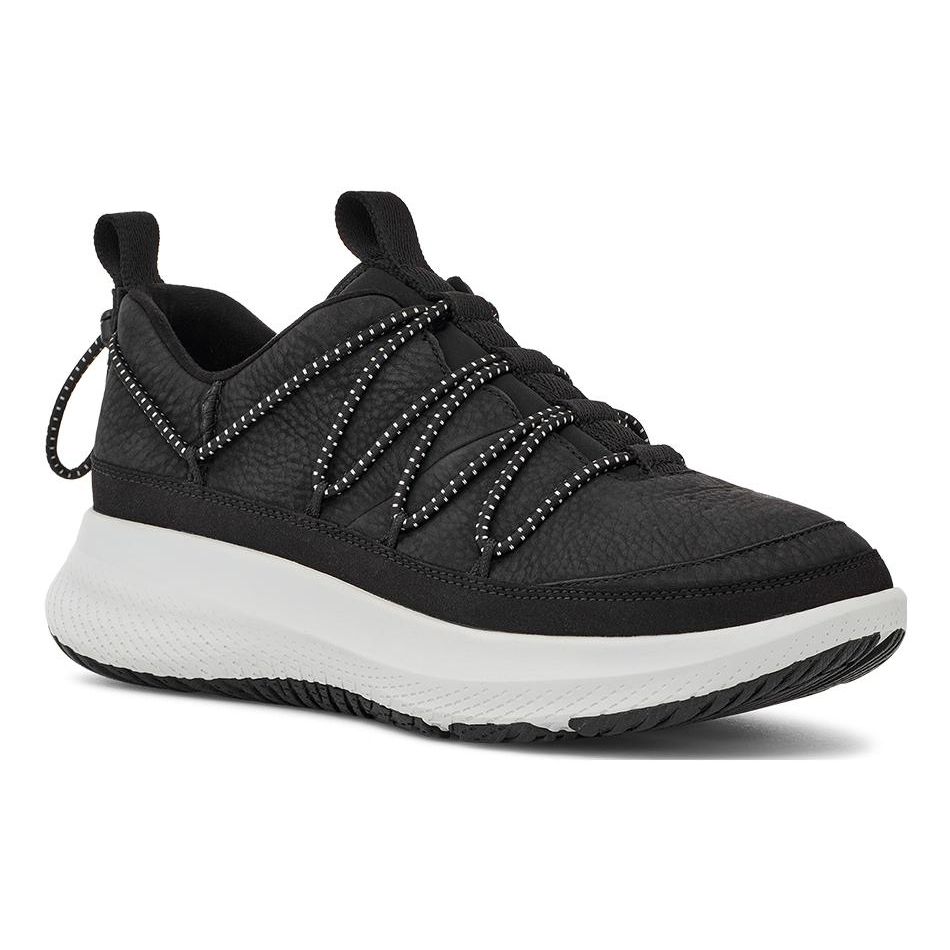 UGG CA78 Heritage Nubuck Black Glacier Grey Мужские кроссовки 1142030-BGLG