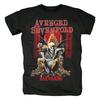 Харадзюку Металкор Avenged Sevenfold Рок Мужская Футболка Хип-Хоп Уличная Одежда Футболка Хэви-Метал Мода Повседневная Футболка Женская#Цвет(1)