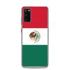 Coque Téléphone - Samsung - Galaxy S22 - Drapeau Mexique - Souple - Multicolore