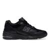 New Balance 991 MiUK Кожаные Черные Серые Мужские Кроссовки M991TK