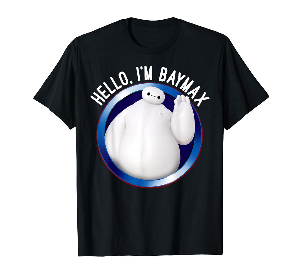 Disney Футболка с графикой круга Baymax из мультфильма «Город героев»