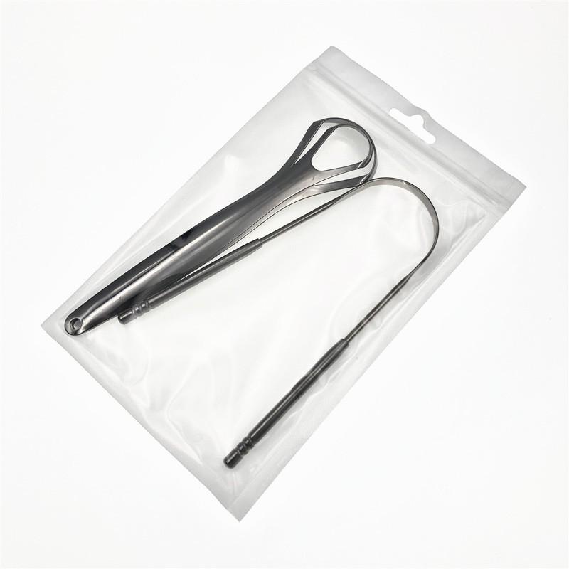 Stainless Steel Tongue Cleaner and Scraper Tool