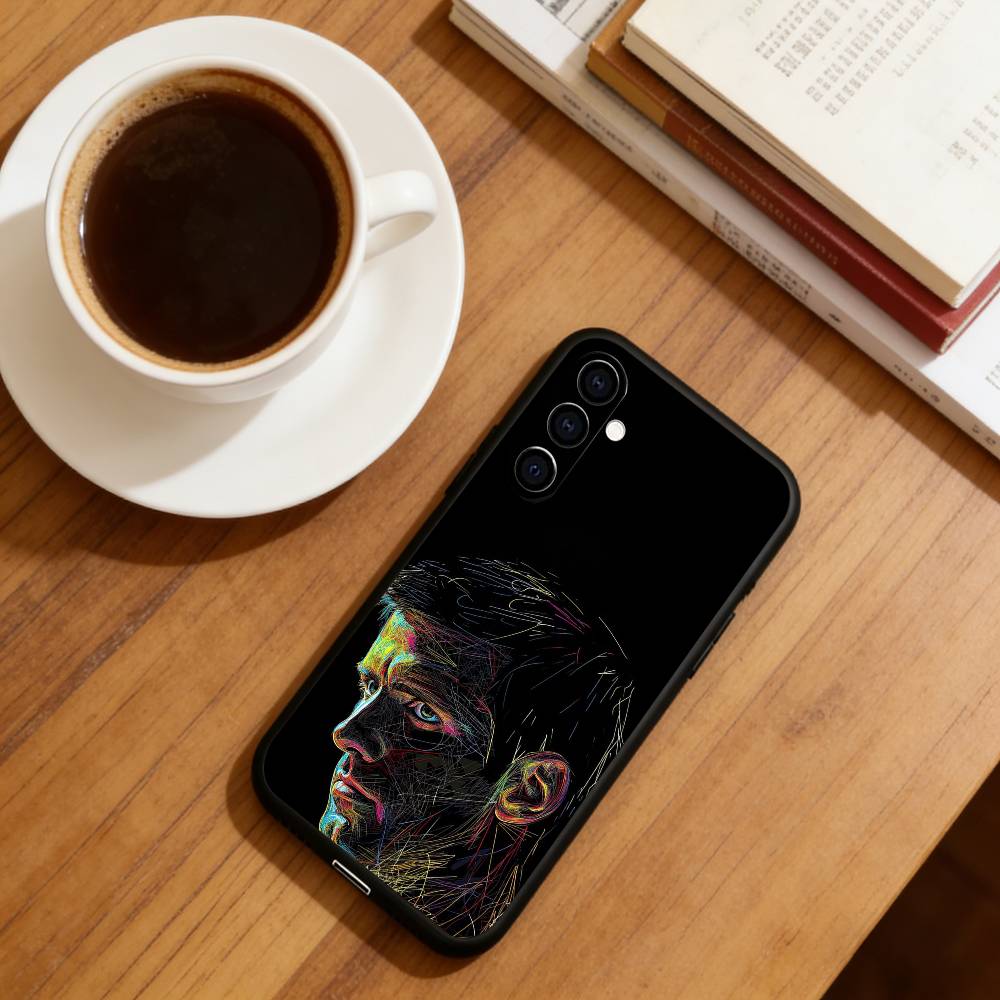 Novak Djokovic Phone Case For Samsung Galaxy A73,A72,A71,A70,A53,A52,A51,Others Soft Black Cover