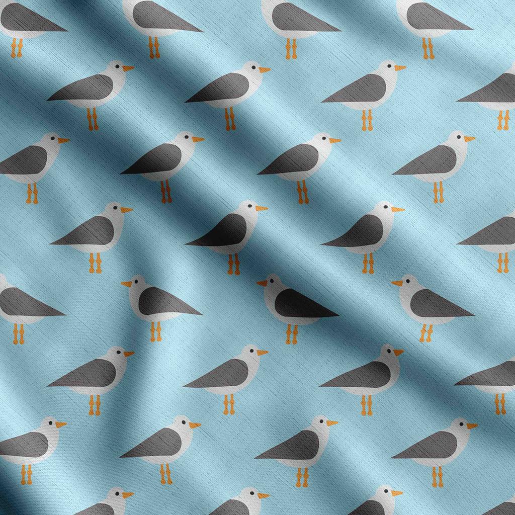 Soimoi Принт с птицами, хлопковый батист, ткань для квилтинга, продаваемая во дворе, ширина 42 дюйма, хлопчатобумажная ткань средней плотности,