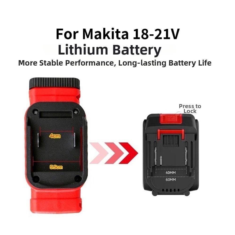 Инвертор питания от аккумулятора DC 21V к AC 180V-220V для аккумулятора Makita 18V Адаптер-инвертор для аккумулятора