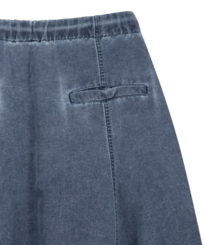 Off Grid Og Shield Pigment Cargo Flare Skirt - Navy
