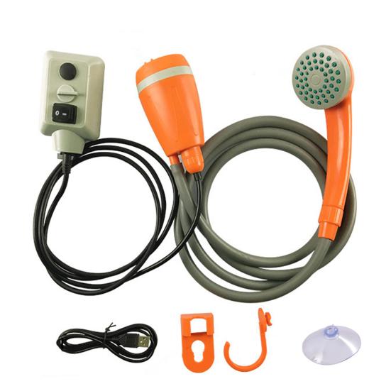 Перезаряжаемый набор для душа. Отличная система очистки. Широко применяется, многоцелевой, для кемпинга на открытом воздухе.