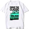 New Summer Men Short Sleeve Drive The Classic Z3 M Coupe Sport T-Shirt Hip Hop Boy Casual White Tees 90's Harajuku Tops