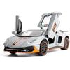 Модель автомобиля Lambo LP780 в масштабе 1/32, игрушечный автомобиль из цинкового сплава со звуком и светом для детей, мальчиков и девочек