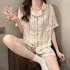 Summer Sweet Pajamas, Women's Cloud Cotton Short Sleeved Shorts Can Be Worn As A Two-piece Home Outfit