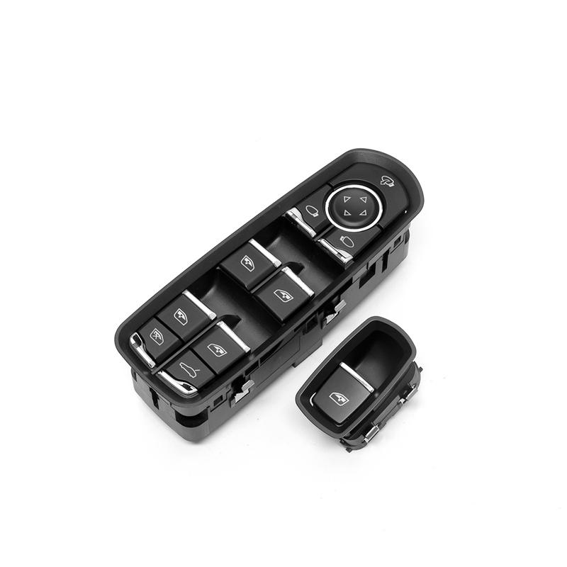 Car Electric Power Window Panel Master Control Switch Button Replacement For Porsche Panamera Cayenne Macan 2011-2016