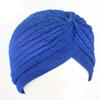 Polyester Fabric Hat Silk Indian Hat Muslim Headband Turban Golden Bright
