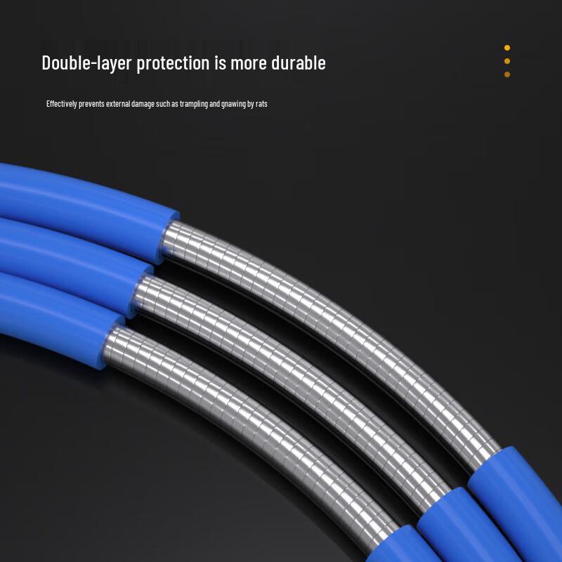 AIENKIS AK-FS50-KSM Armored Fiber Optic Patch Cable