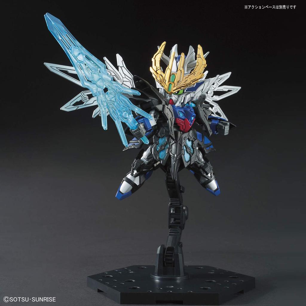 BANDAI SPIRITS SD Gundam Sangoku Soketsuden Cao Cao Wing Gundam Color-coded Plastic Model